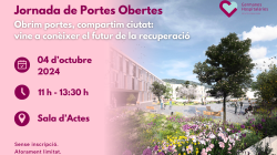 4 Octubre - Jornada PORTES OBERTES